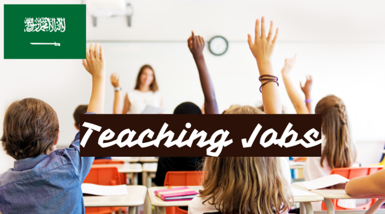 Teaching jobs in KSA